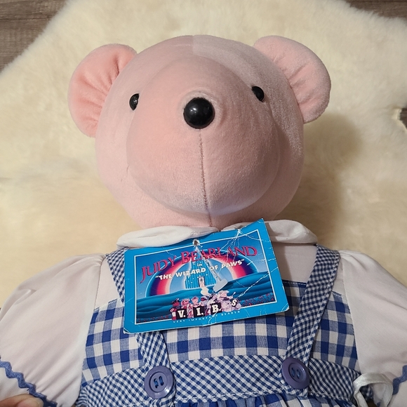 Vintage 1993 VIB Very Important Bear Judy Bearland Garland - Picture 3 of 11